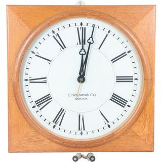 Large E Howard & Co Clock