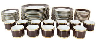 (60) Pc Richard Ginori Porcelain Dish Set
