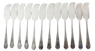 Madam Jumel Whiting Sterling Butter Knives 9 OZT