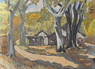 Herman Oliver Albright (1876-1944) California, Oil