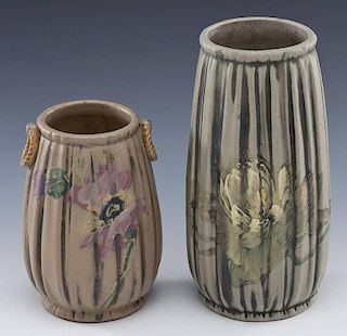 2 Weller Louella Vases