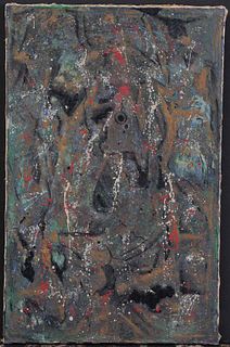 manner of Jackson Pollock