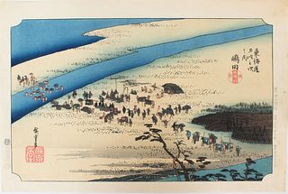 Japanese Woodblock Print Utagwa Hiroshige