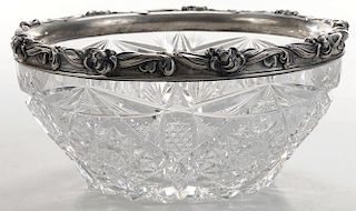 Empire Brilliant Period Cut Glass Company Bowl