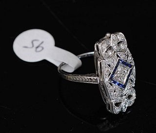 18k Gold Edwardian Diamond Ring