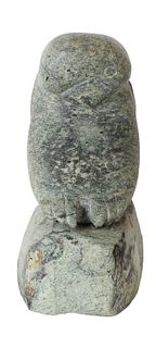 Marbled Green Stone Owl