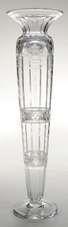 Sinclaire Monumental Brilliant Period Cut Glass Vase