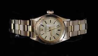 18k Gold Ladies Presidential Rolex Wrist Watch