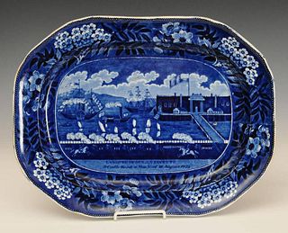 Historical Staffordshire Platter