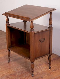 Brandt Furniture Co. Fruitwood Bookstand