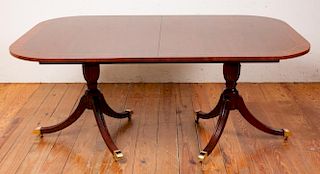 Council Craftsman Mahogany Dining Room Table