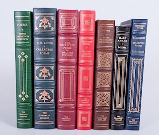 Franklin Library Leather Bound Books, Seven (7)