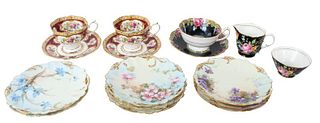 Collection of European Porcelain Teacups & Saucers
