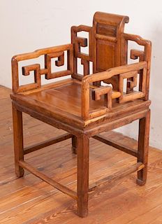 Huanghuali Wood Open Arm Chair
