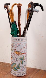 Collection of Canes and Walking Sticks