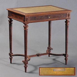 Louis XIV Style Walnut Library Table