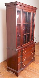The Georgetown Galleries Mahogany China Cabinet