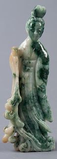 Chinese Stone Carved Quan Yin Figure