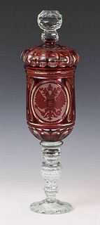 Russian Etched Cut-to-Clear Pokal