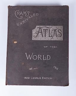 Cram's Unrivaled Atlas of the World, 1911