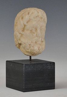 Stone Roman Head