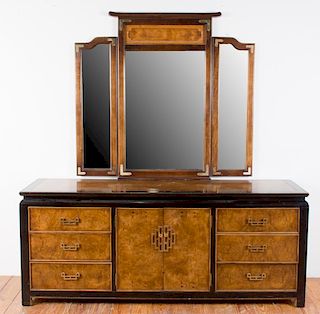 Century Furniture Asian Style Dresser w/ Mirror