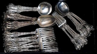 Partial Whiting Sterling Silver Flatware Set