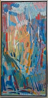 Hyde Solomon  (1911-1982) Modern Abstract Painting