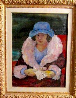 Sasha Moldovan (1901-1982) Important Painting