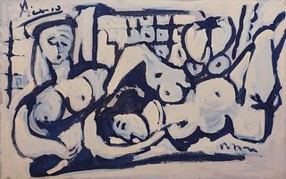 Style of Pablo Picasso : Cubist Nudes