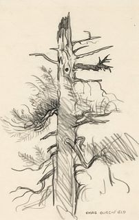 Charles Burchfield, Untitled (Tree), 1916