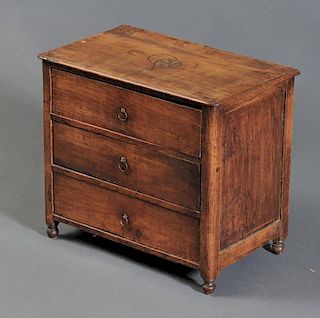 Continental Fruitwood Chest of Drawers