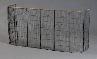 Federal Wire Fireplace Screen
