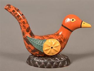 James Seagreaves Pottery Bird Whistle.