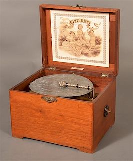 Blasius & Sons "The Criterion" Disc Music Player.