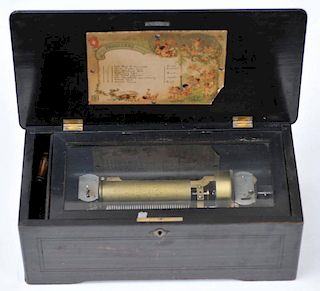 Victorian Swiss Music Box
