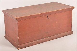 PA 19th Century Softwood Miniature Chest.