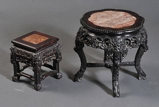 Pair of Chinese Export Stands
