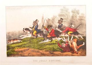 Two Unframed Currier & Ives Lithographs.