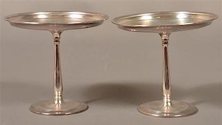 Pair of Tiffany & Co. Sterling Silver Tazas.