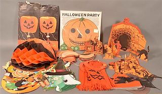 Group of Halloween Items.