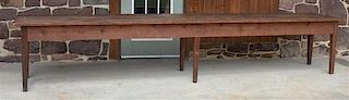 PA Early 19th Century Softwood Harvest Table.