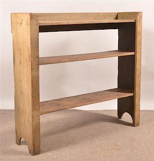 PA 19th Century Softwood Bucket Bench.