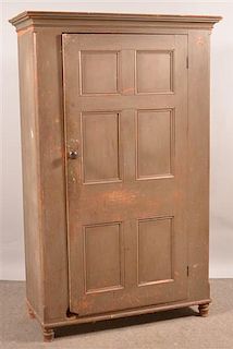 PA Early 19th Cent. Softwood Storage Cupboard.