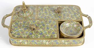 Cloisonné Sectional Tray