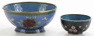 Two Cloisonné Bowls