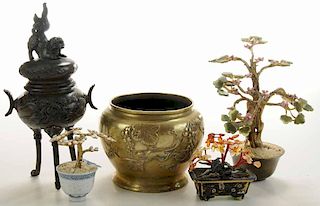 Group of Six Chinese Decorative