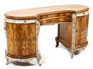Contemporary Louis XV Revival Dressing Table