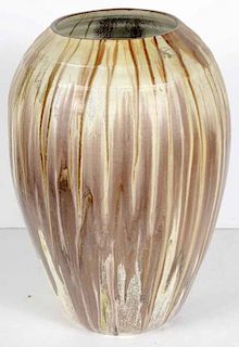 Large Ovoid Pottery Vase