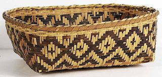 Cherokee Rectangular Rivercane Basket